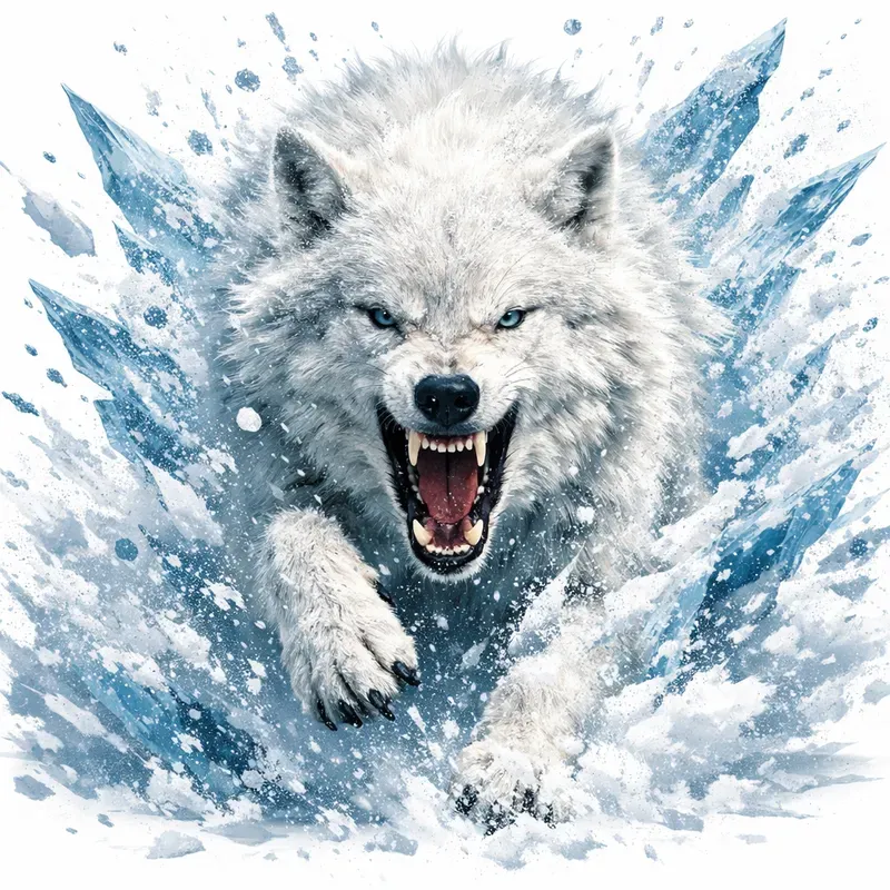 Elemental Animal Splash Art