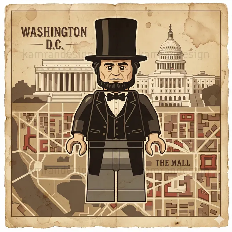 Vintage Lego City Icons
