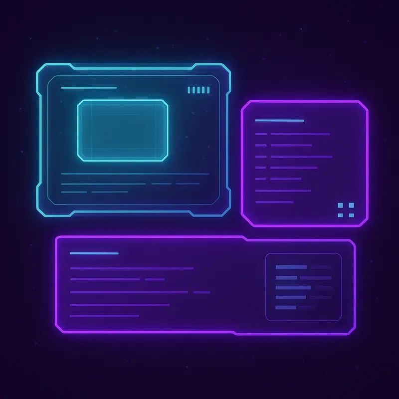 Cyberpunk Hud Interface Generators