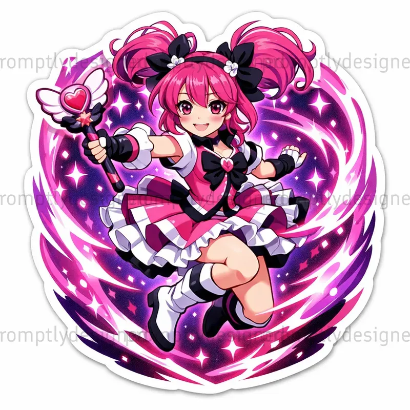 Anime Aura Stickers