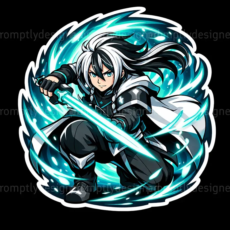 Anime Aura Stickers