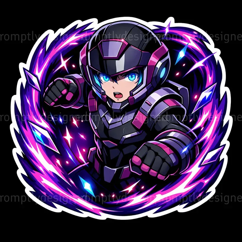Anime Aura Stickers