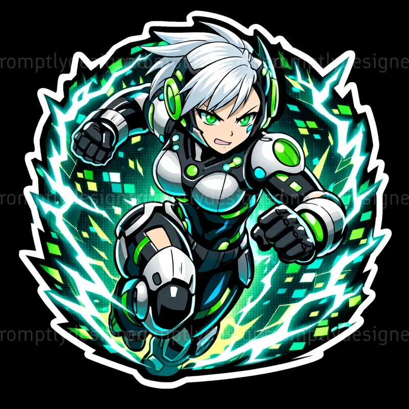 Anime Aura Stickers