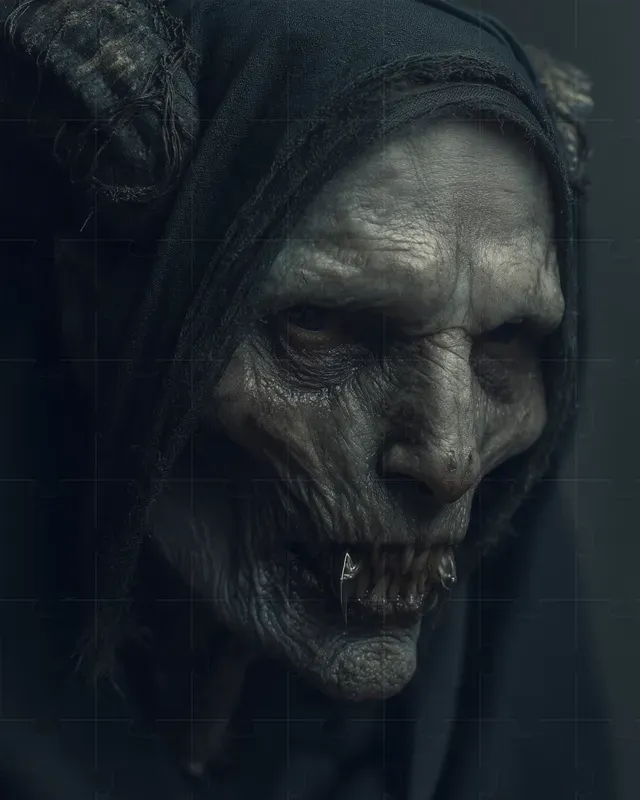 Cinematic Realistic Horror Portraits