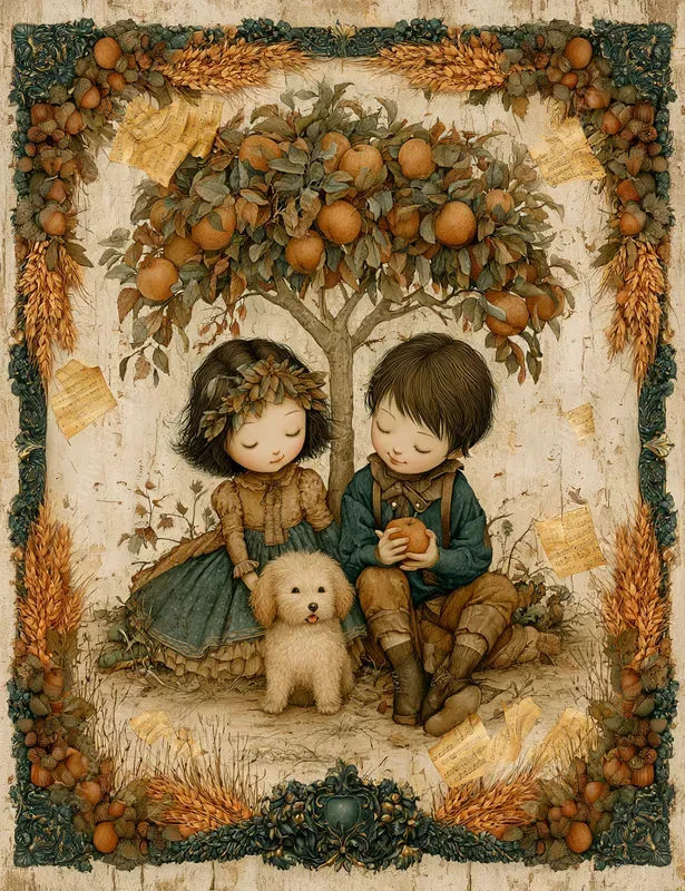 Vintage Autumn Countryside Junk Journals