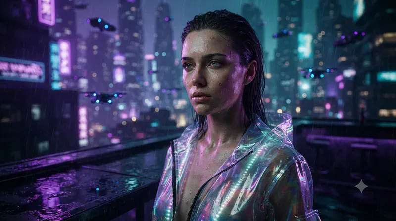 Cinematic Cyberpunk Portraits