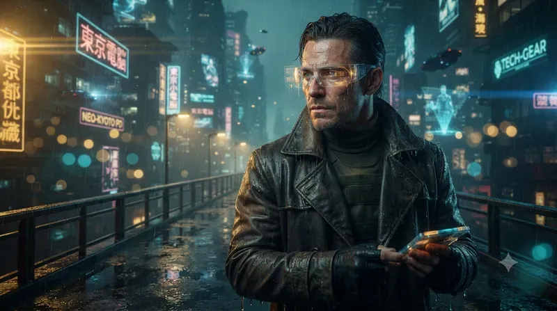 Cinematic Cyberpunk Portraits