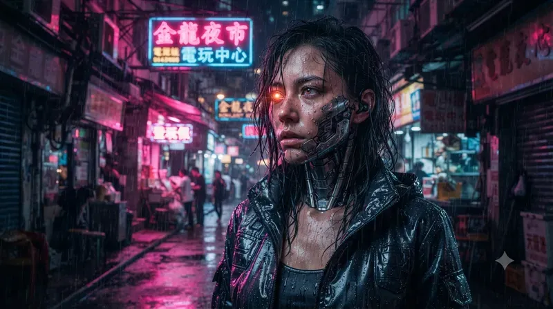 Cinematic Cyberpunk Portraits