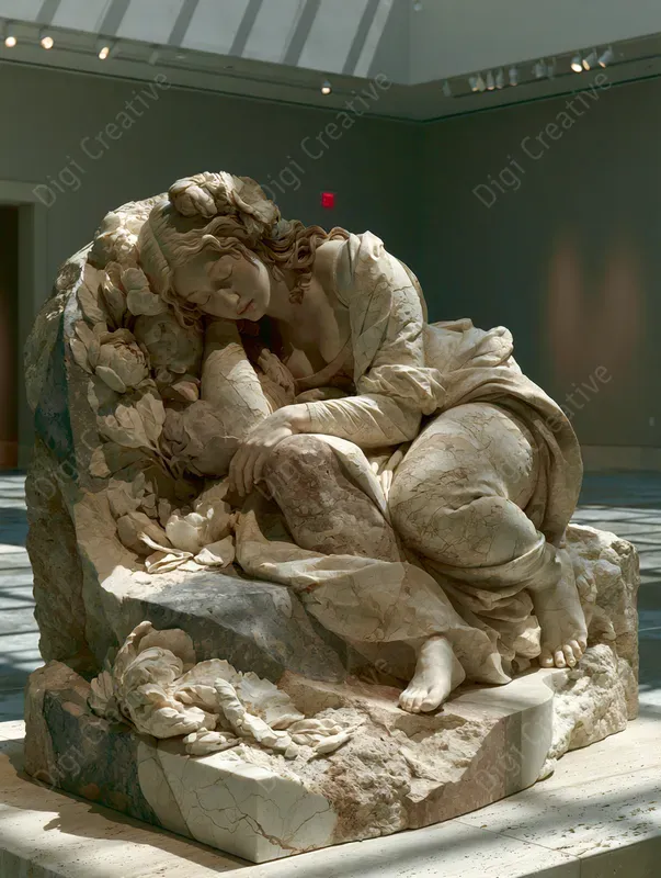 Renaissance Marble Sculptures