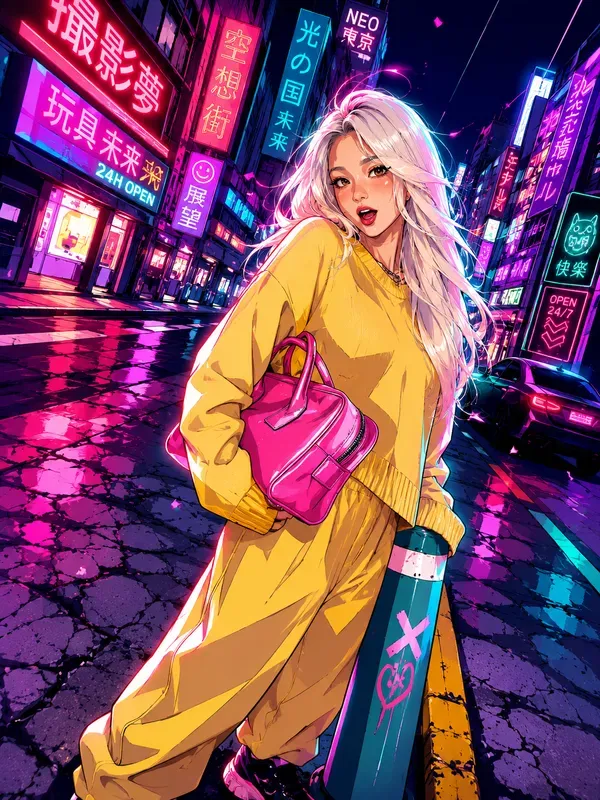 Anime Warpvision Stylized Characters