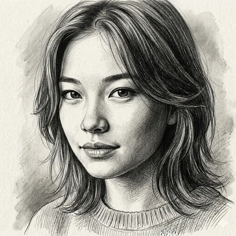 Pencil Sketch Portrait Generator