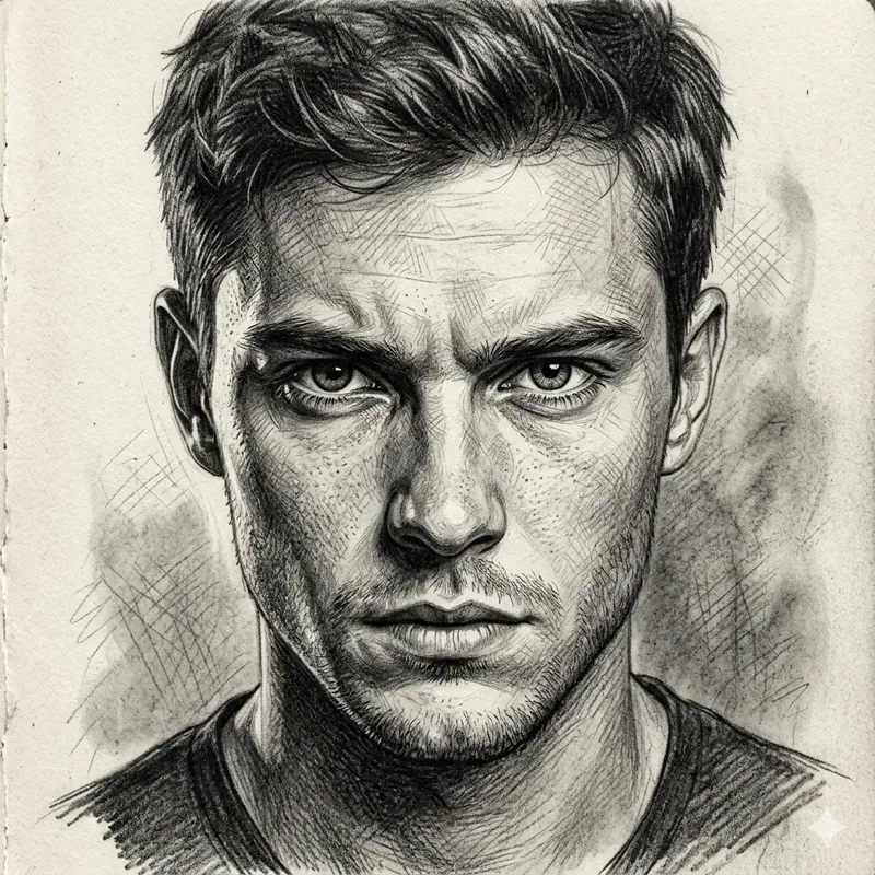 Pencil Sketch Portrait Generator