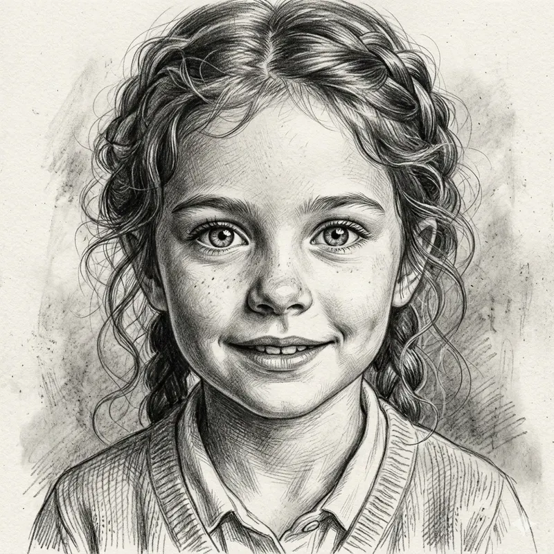 Pencil Sketch Portrait Generator