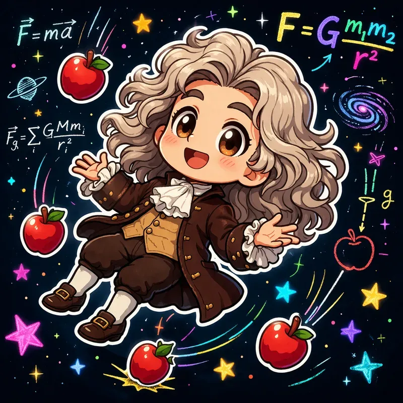 Cute Scientist Chibi Stickers