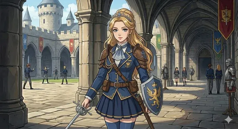 Fantasy Royal Academy Character Designs