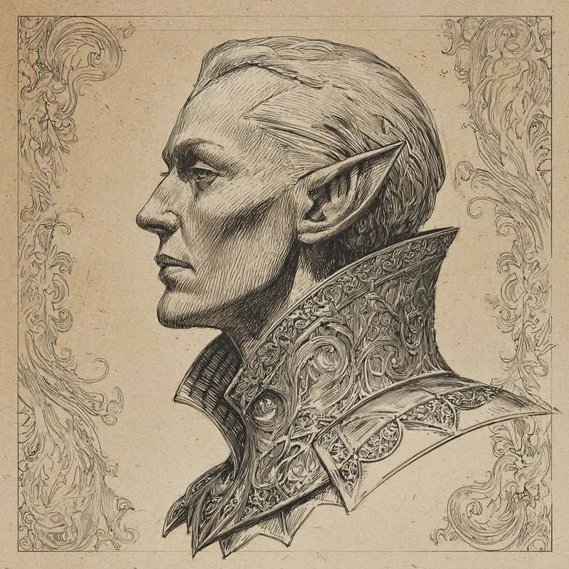 Vintage Fantasy Character Portraits