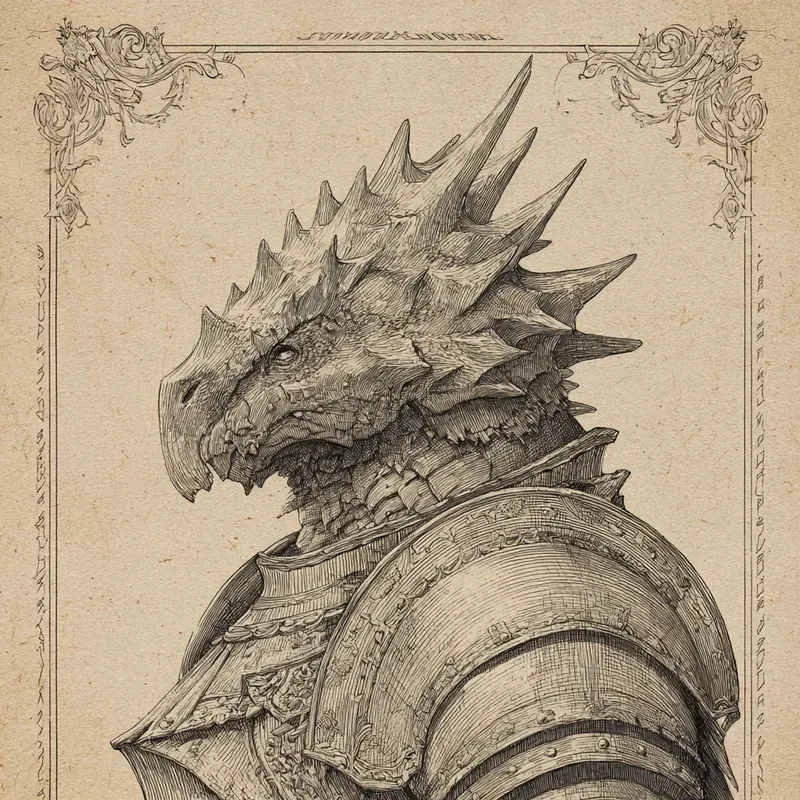 Vintage Fantasy Character Portraits