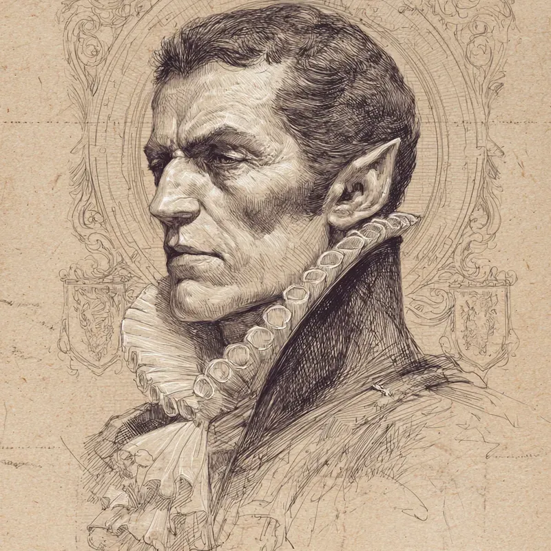 Vintage Fantasy Character Portraits