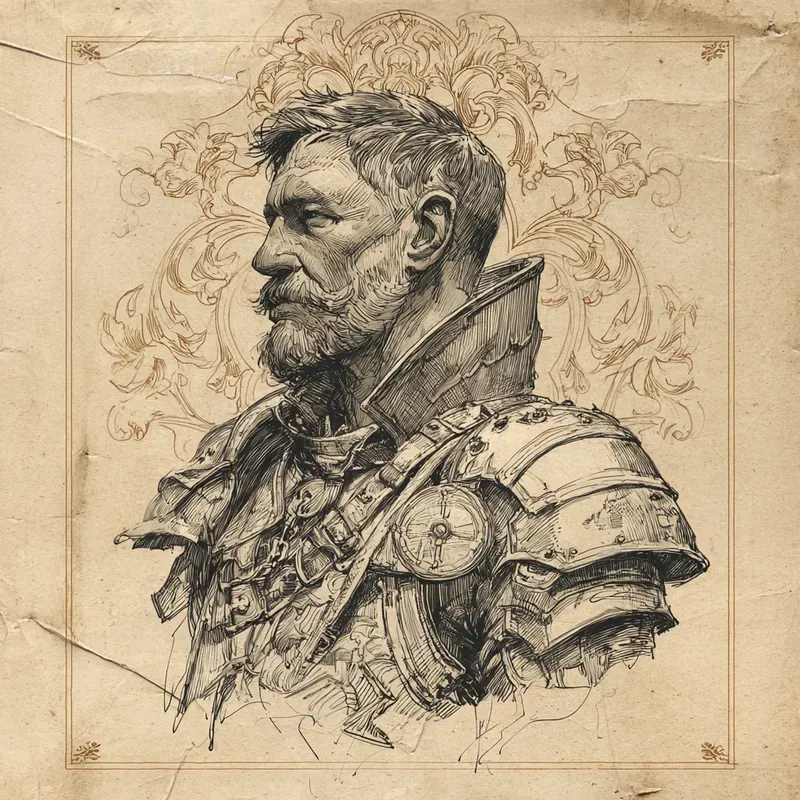 Vintage Fantasy Character Portraits