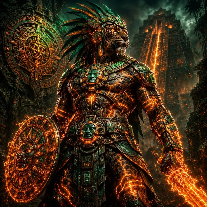 Ancient Futuristic Gaming Avatars