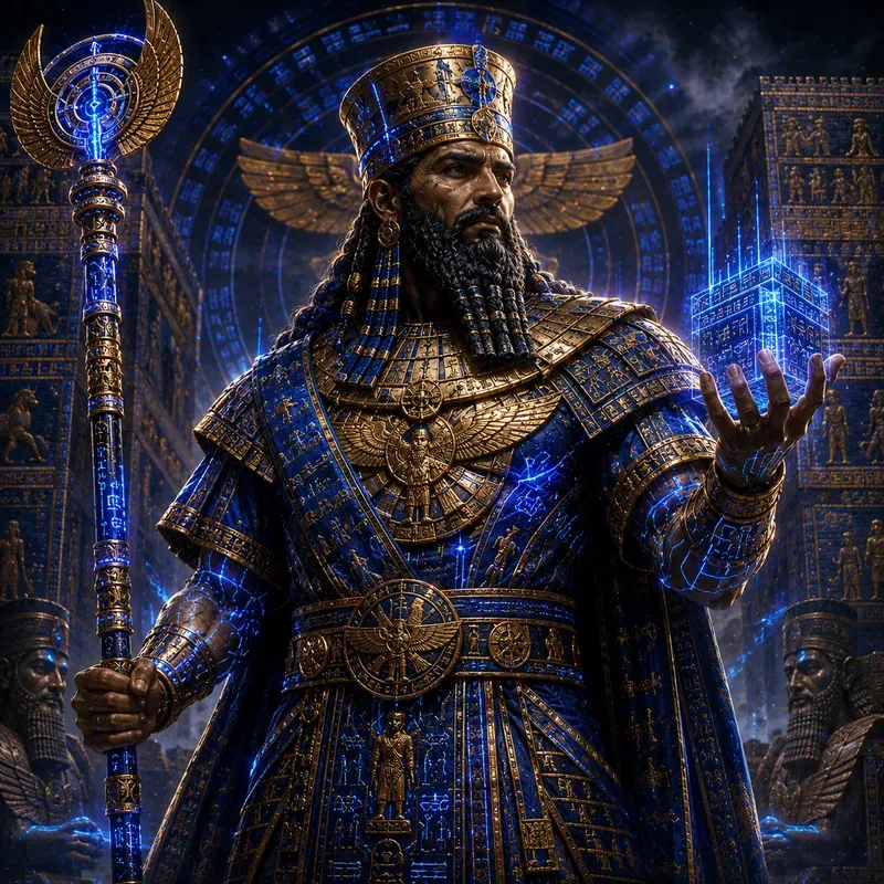 Ancient Futuristic Gaming Avatars