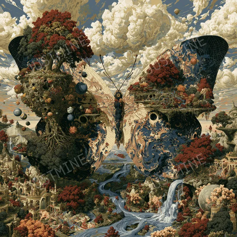 Surreal Physics Inspired Art