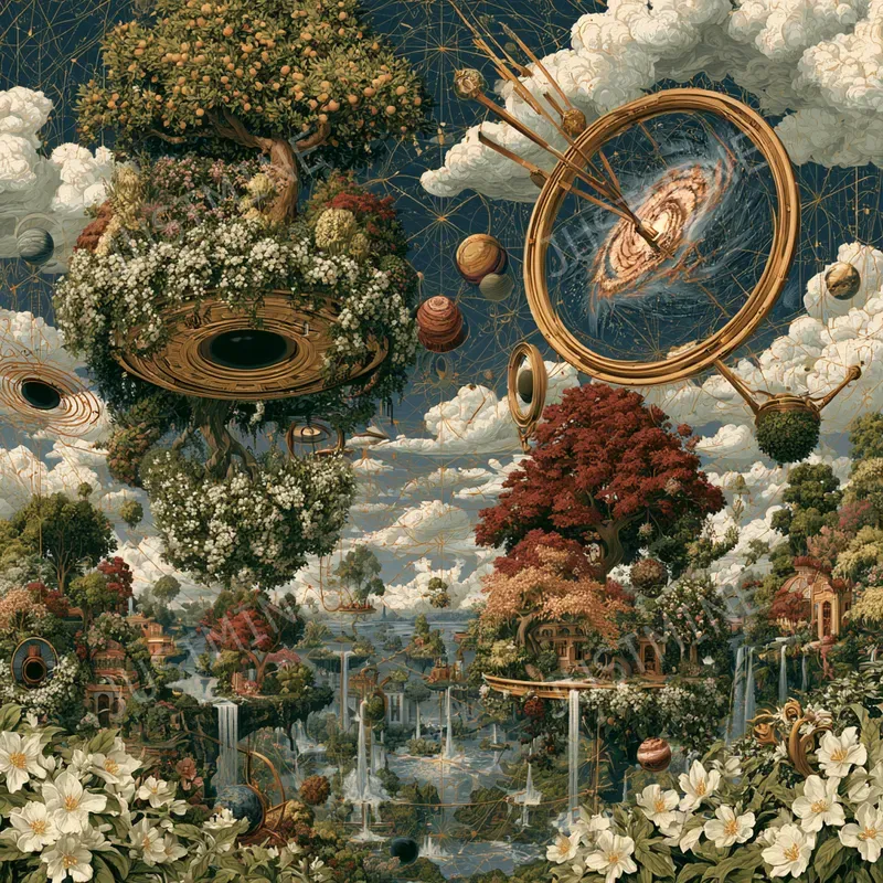 Surreal Physics Inspired Art