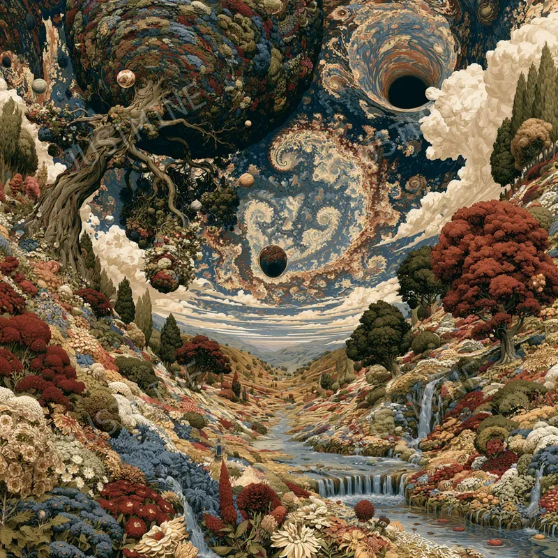 Surreal Physics Inspired Art