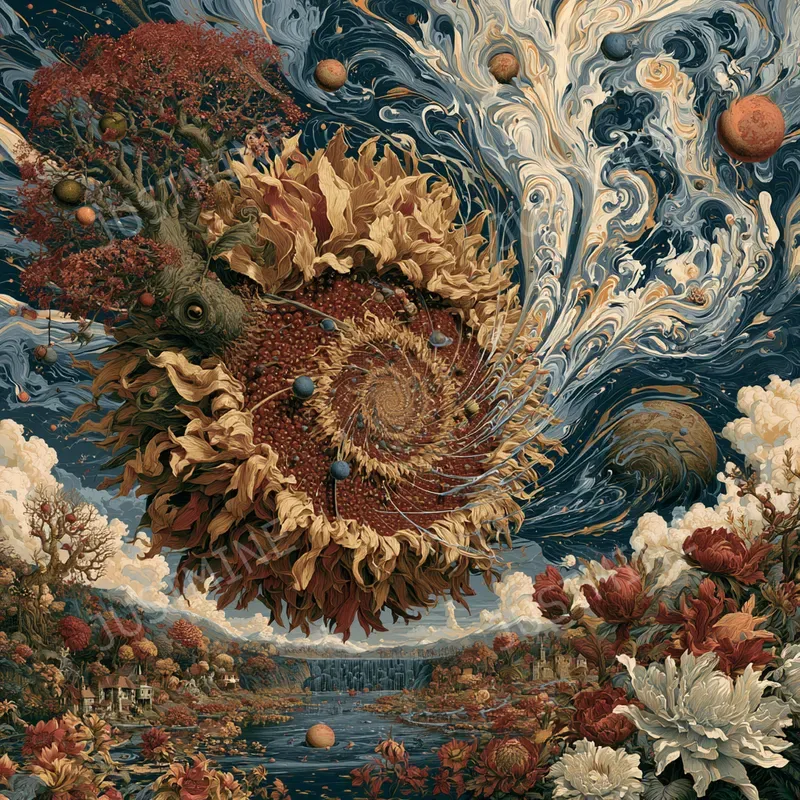 Surreal Physics Inspired Art