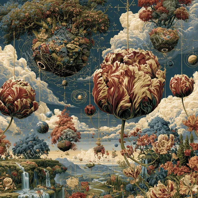 Surreal Physics Inspired Art