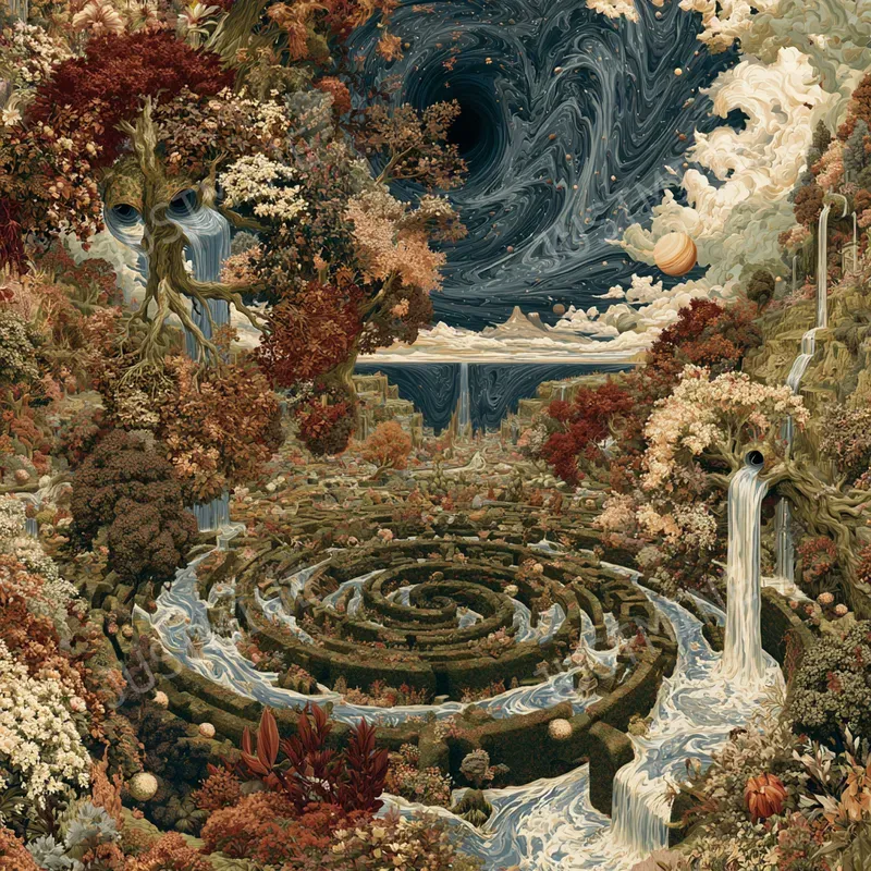 Surreal Physics Inspired Art