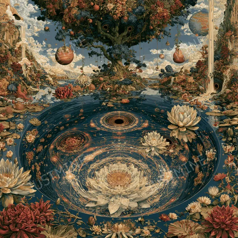 Surreal Physics Inspired Art