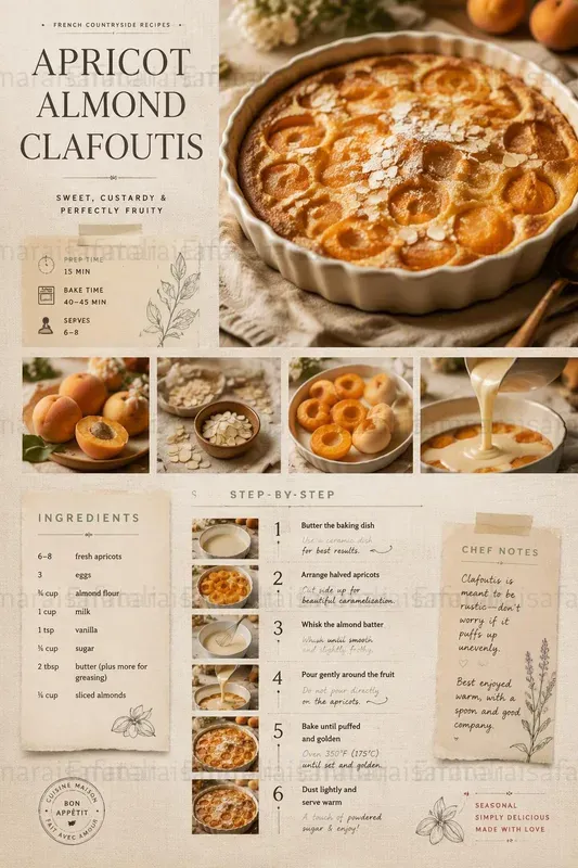 Linen Canvas Recipe Poster Generator