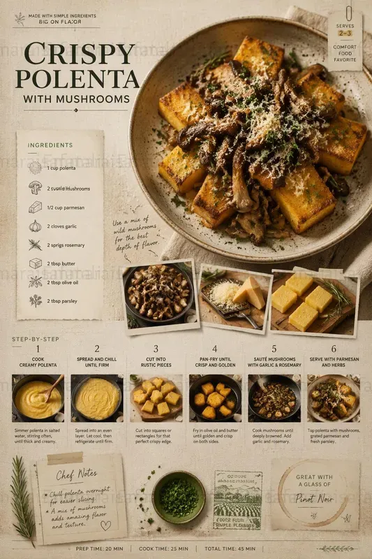 Linen Canvas Recipe Poster Generator