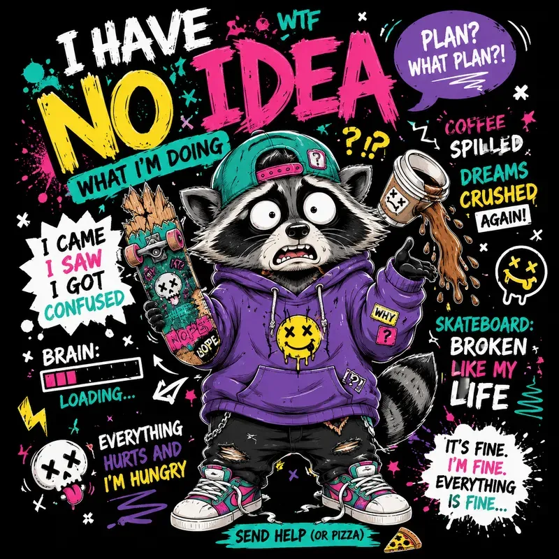 Chaos Cartoon Mascot Designs