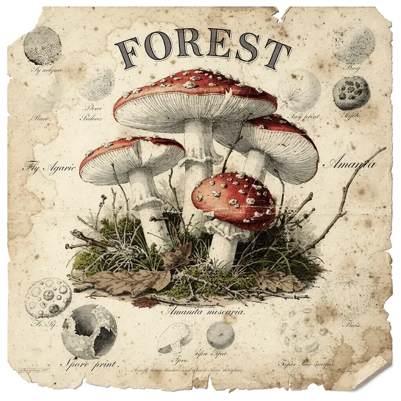 Vintage Botanical Archival Masters