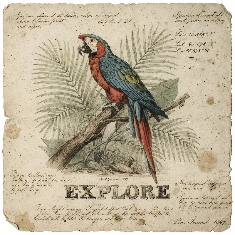 Vintage Botanical Archival Masters