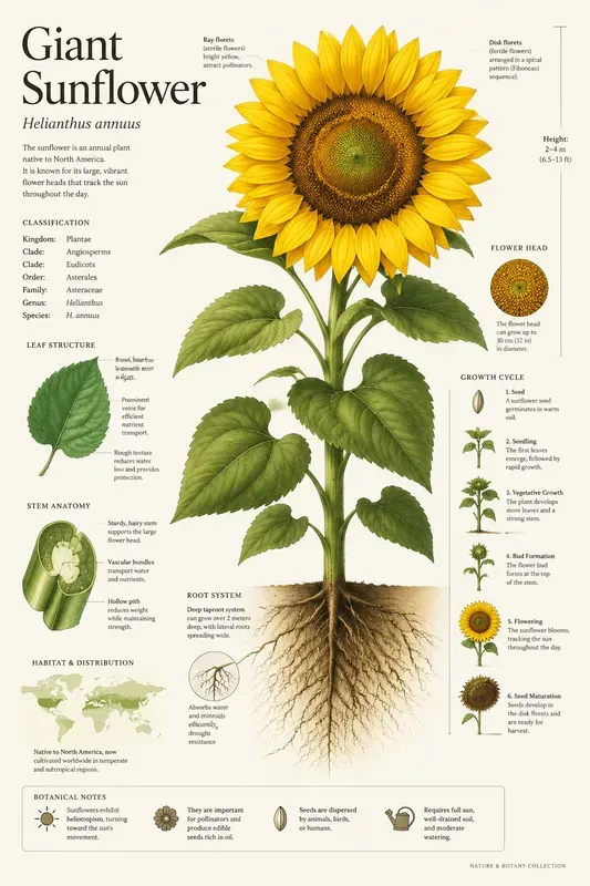 Botanical Infographic Poster Generator