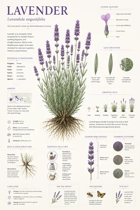 Botanical Infographic Poster Generator