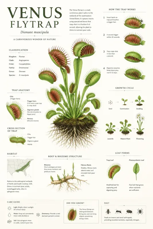 Botanical Infographic Poster Generator