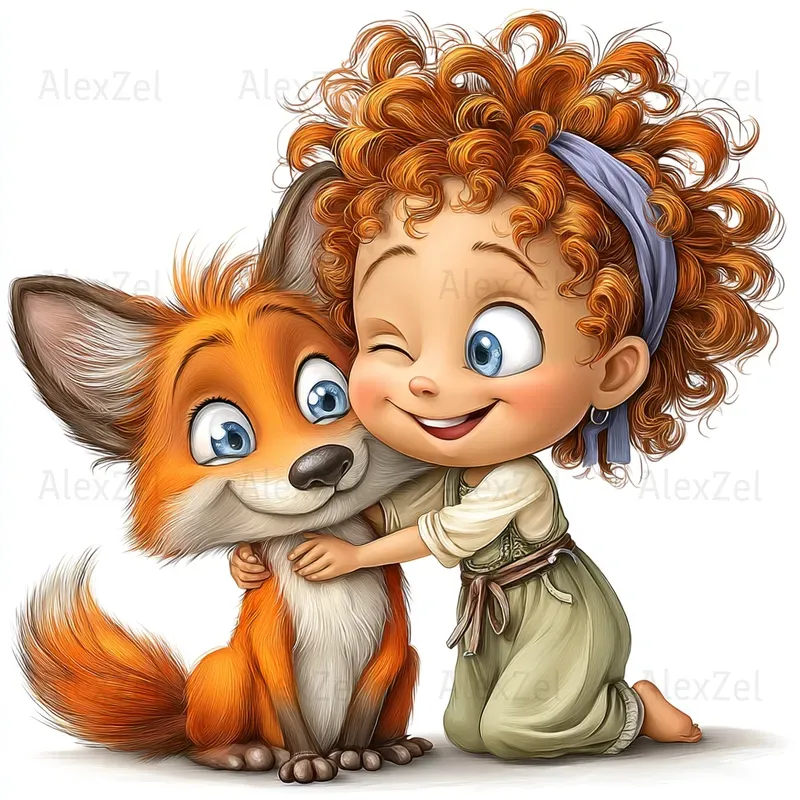 Cute Fairy Tale Characters