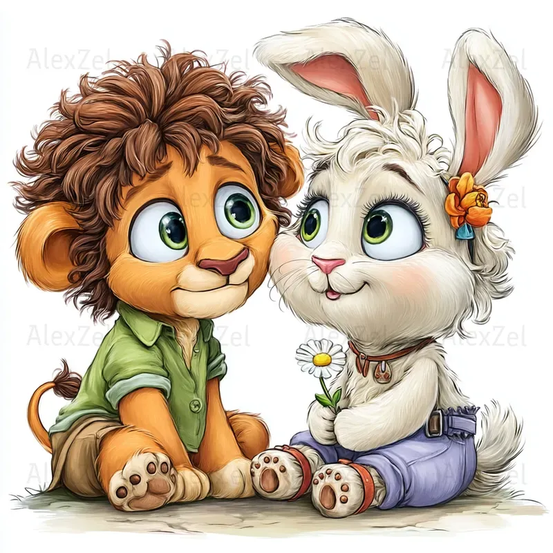 Cute Fairy Tale Characters