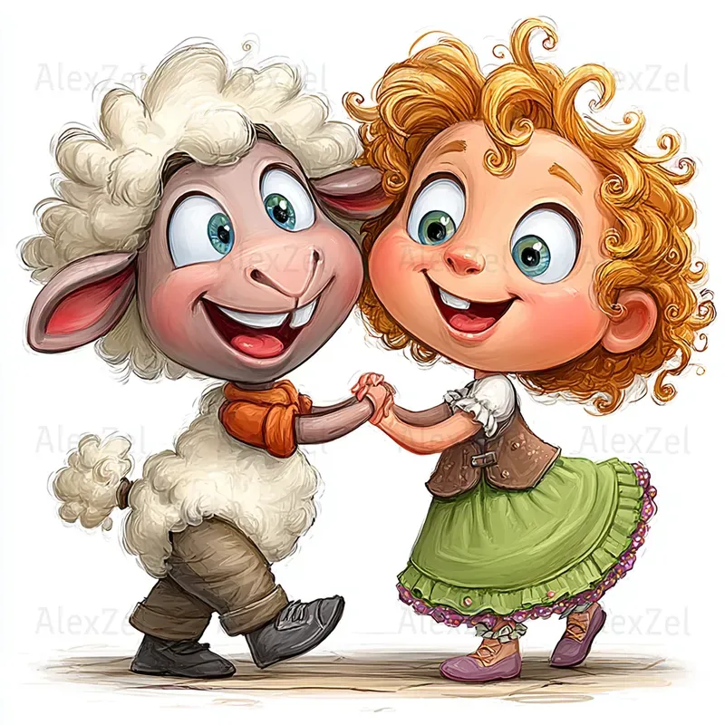 Cute Fairy Tale Characters