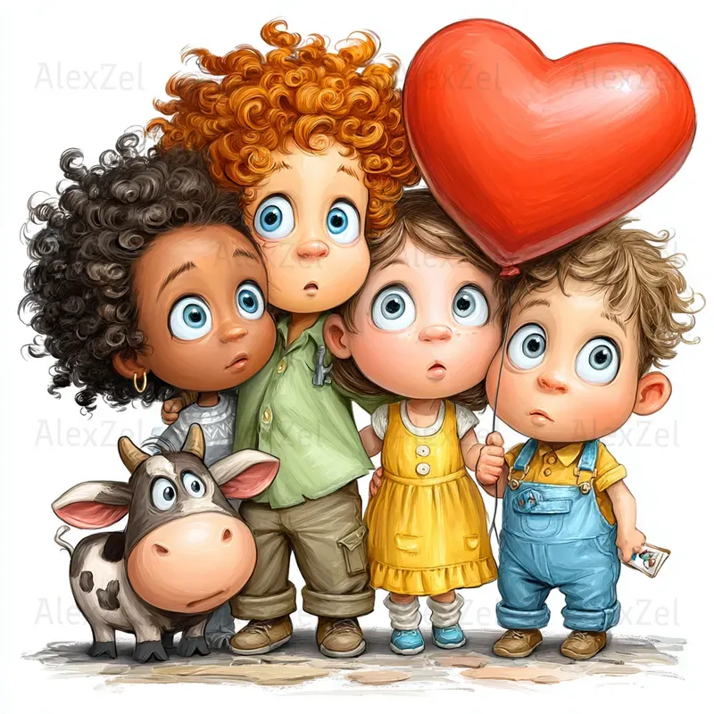 Cute Fairy Tale Characters