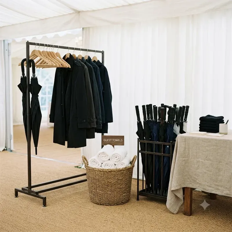 Wedding Rain Plan Setup Photo Builders