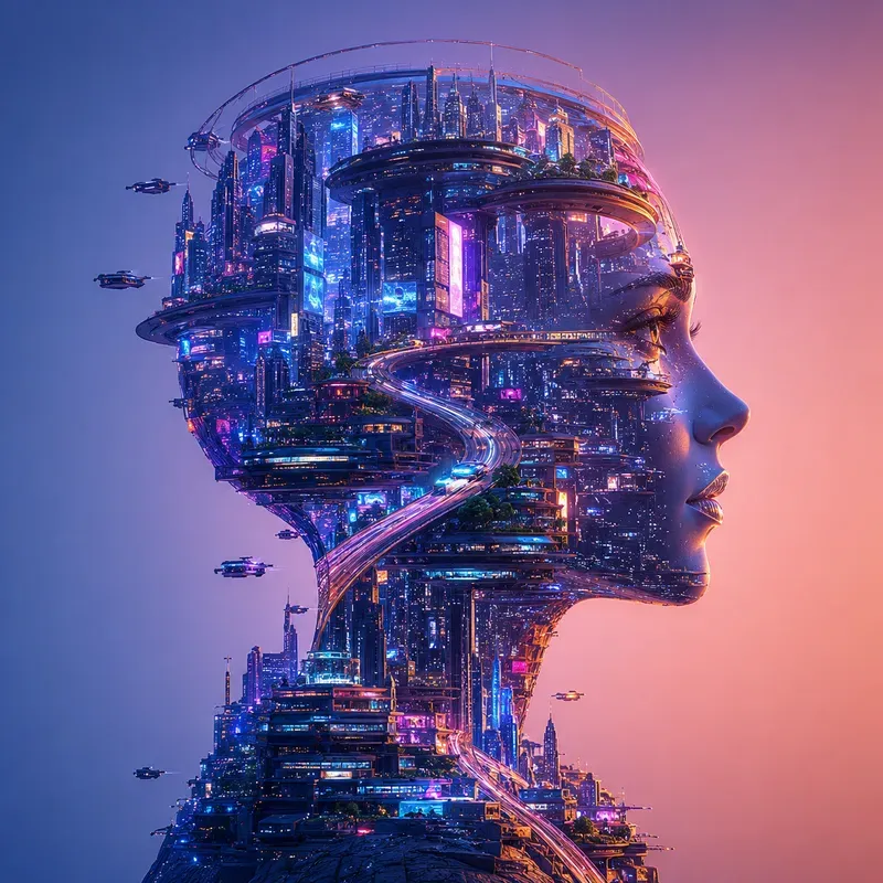 Surreal Concept Portrait Art Collections