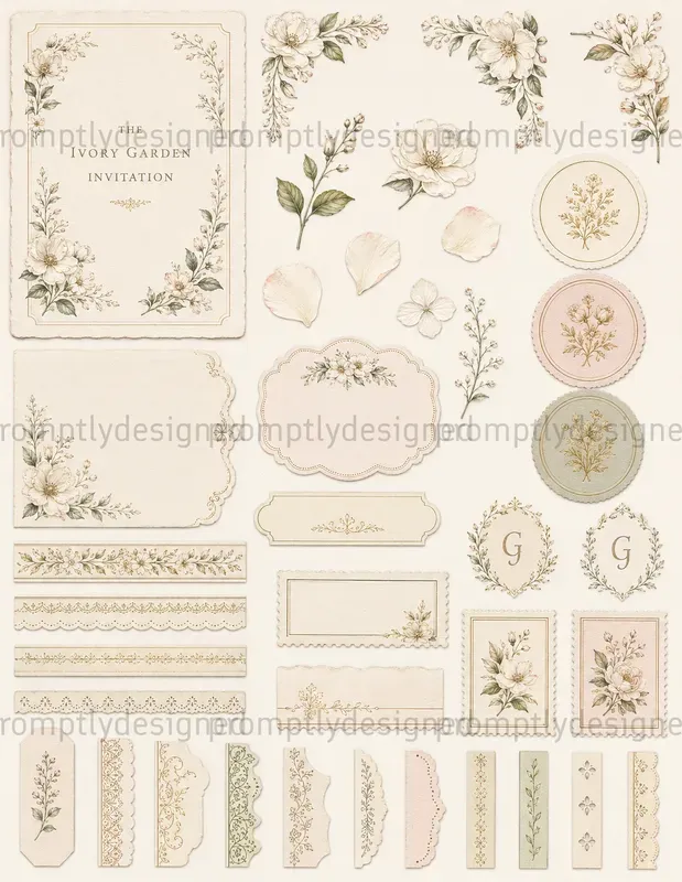 Wedding Botanical Ephemera