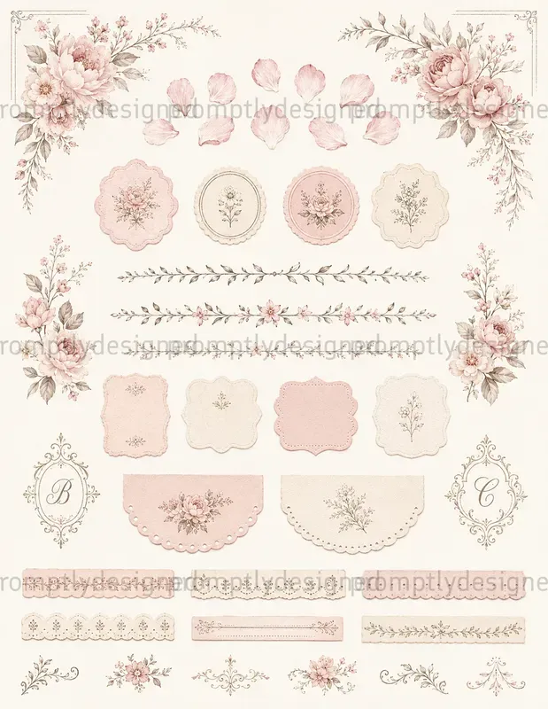 Wedding Botanical Ephemera