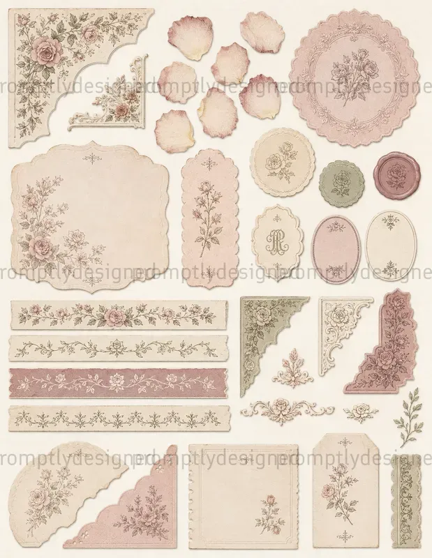 Wedding Botanical Ephemera