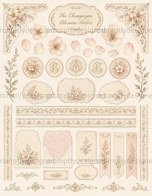 Wedding Botanical Ephemera